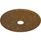 Ekena Millwork Grape Ceiling Medallion (Canopies up to 3 5/8"), 22 5/8"OD x 3 5/8"ID x 5/8"P, Smokey Topaz Crackle CM22GRSTC - alternate 4